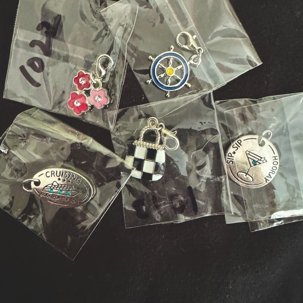 Lot of 5 Effy Jewelry Charms - New